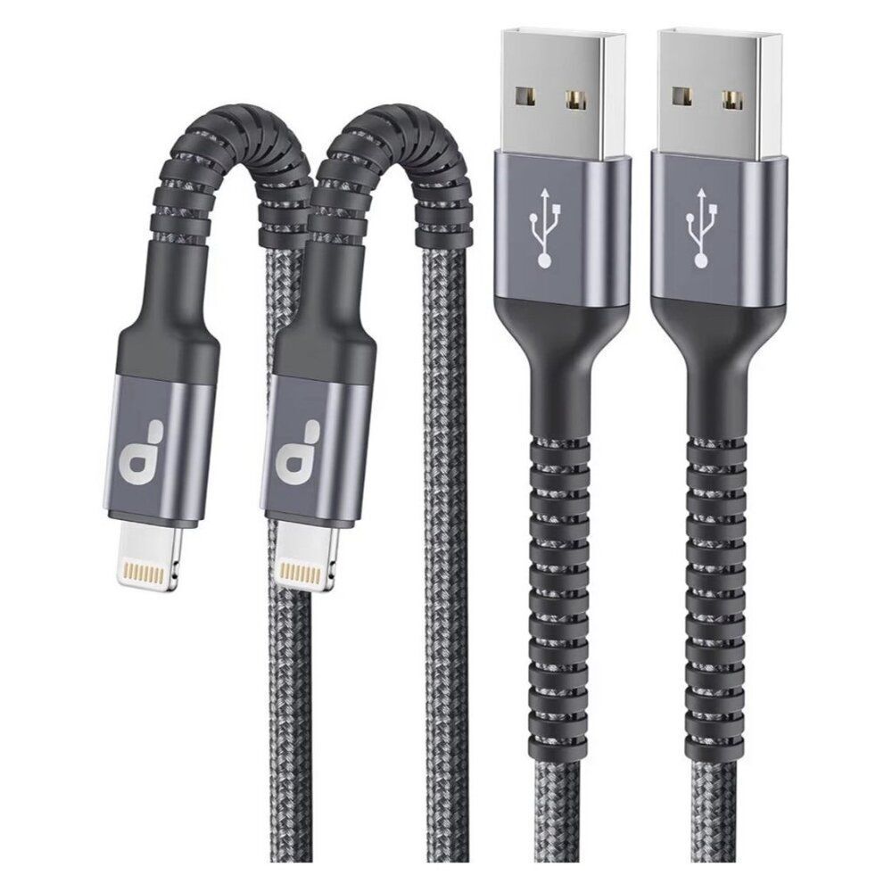 iPhone 2 Pack 10 Foot Charger For iPhone Braided